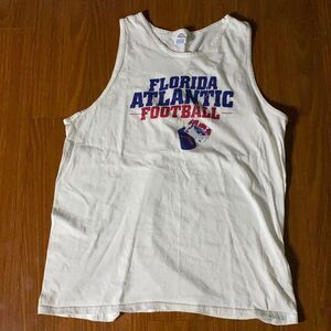 Florida Atlantic football, white, xl, tank top